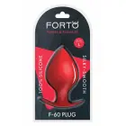 FORTO F-60 poti kujuline anaaltapp – L – Punane — Foto 1