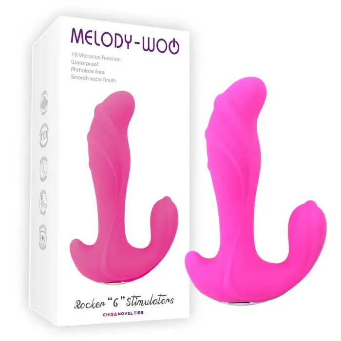 Rocker “G” Anal Vibrator – 15.1 cm (5.9″) – Black