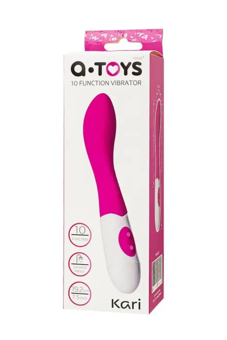 A-TOYS Kari вибратор для точки G – 11.8 cm (4.6″) – розовый