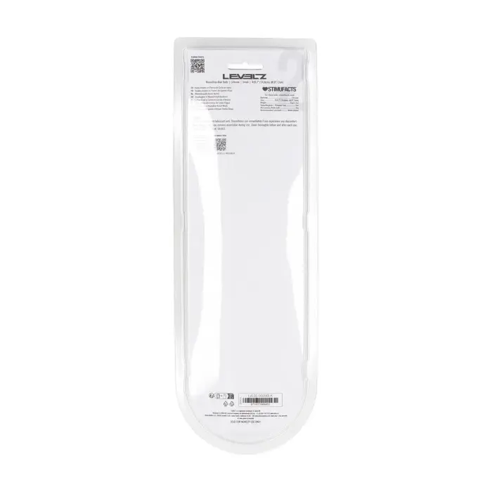 Waterdrop Silicone Anal Balls - S - Black Photo