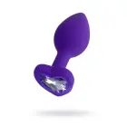 ToDo Anal Plug Diamond Heart – 7 cm – Violetinis Photo
