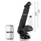 BASECOCK painduv vibraator – 20 cm (7.9″) – must — Foto 3