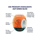 Satisfyer EGGCITED Egg Single Masturbator – Orange — Photo 3