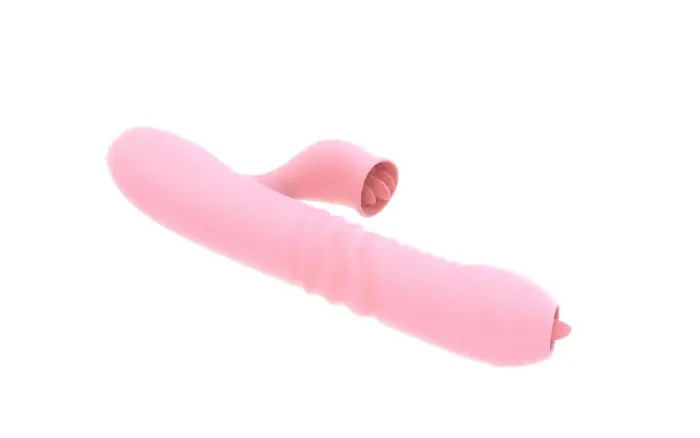 Wibrator-Fanny USB vibrators – rozā Foto 4