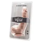 Realistiškas dildo su sėklidėmis – 20.5 cm (8″) – kūno spalva — Nuotrauka 3