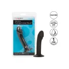 CalExotics išlenktas analinis dildo – 15 cm (6″) – Juodas — Nuotrauka 5