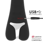 Двухмоторный вибратор Brilly Glam Erik – 22 см (8.7″) – черный — Фото 8