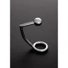 Intruder Cock Ring with Anal Ball – Stainless Steel — Photo 2