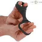 INTENSE THEO Double Silicone Support Ring Model 3, 5.1 cm – Black — Photo 4