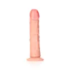 Izliekts reālistisks dildo ar piesūcekni – 20.5 cm (8″) – Miesas krāsa — Foto 2