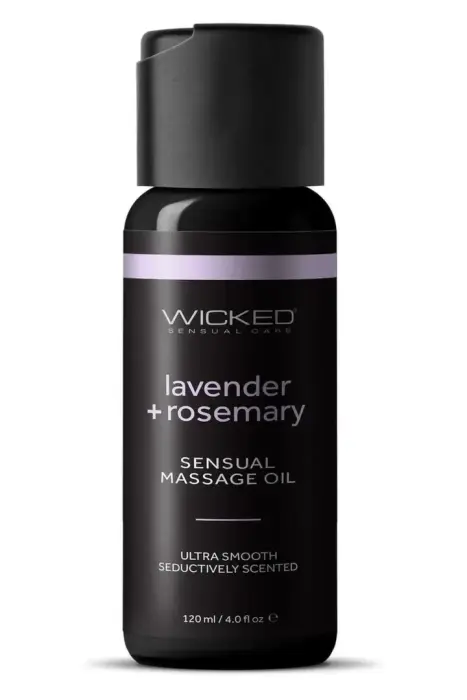 Wicked Sensual – массажное масло – лаванда и розмарин – 120 мл