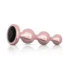 Rosy Gold Metal Plug Set 3 Sizes – Rose Gold — Photo 5