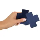 Krūšu uzlīmju komplekts - krusts - zils Foto 4