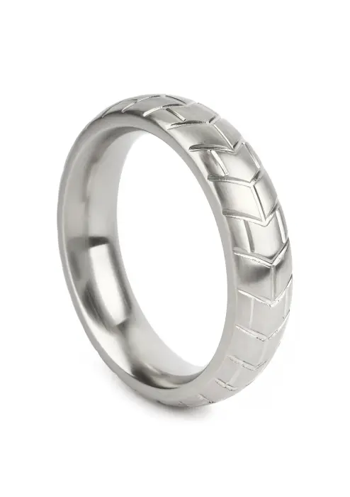 Mr. Steel MeGa Tire C-Ring – 5.5 cm – Silver