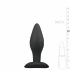 EasyToys Silicone Anal Plug M – 11 cm – Black — Photo 5