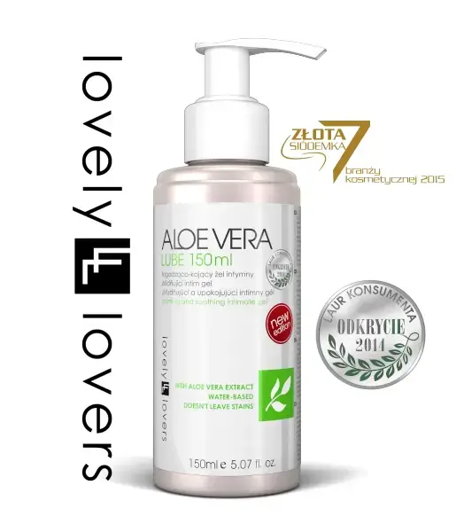 Lovely Lovers Aloe Vera rahustav veepõhine intiimgeel – 150 ml
