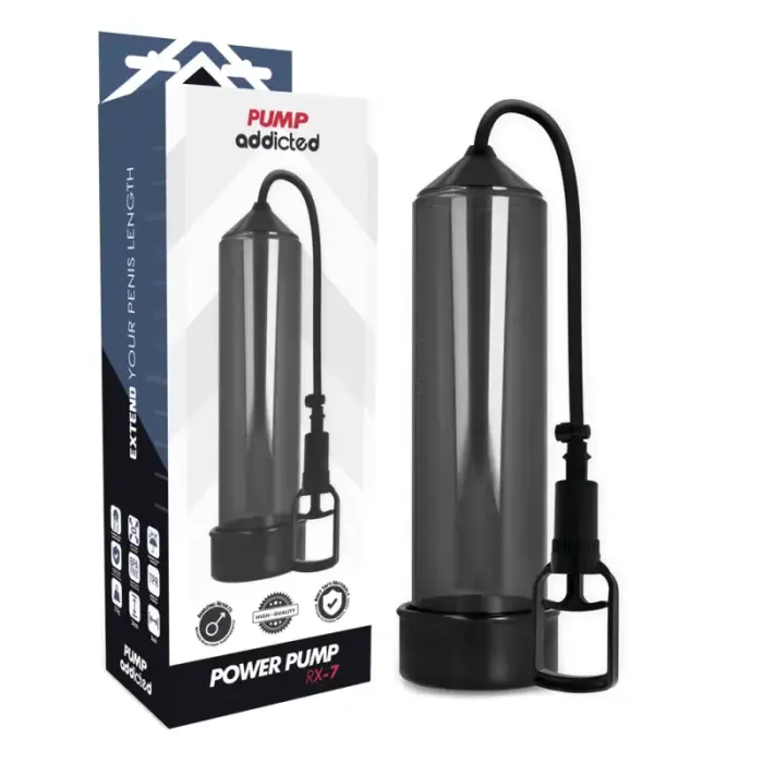 Вакуумный тренажер Pump Addicted RX7 – 24 cm – черный