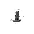 Double Tunnel Plug – 8.9 cm (3.5″) – Clear — Photo 2