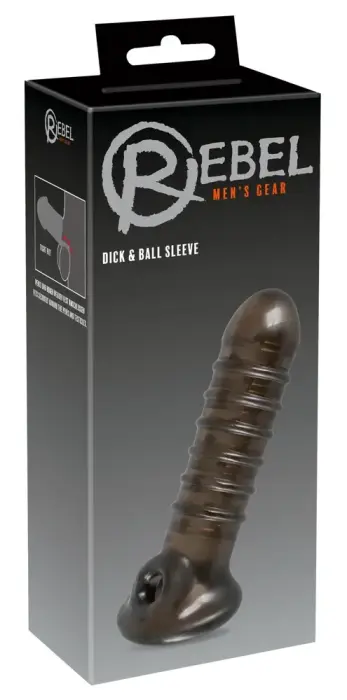 Rebel Dick & Ball Sleeve – Smoke