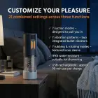 CRUIZR CM09 3-in-1 Intimate Device with LCD Display, Thrust & Vibration — Foto 5