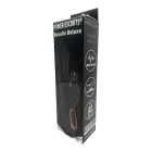 Power Escorts Rosalie Deluxe Перезаряжаемый кролик-вибратор – 22.6 cm (8.9″) – черный — Фото 2