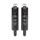 Anonymo handcuffs, PU leather, black Photo