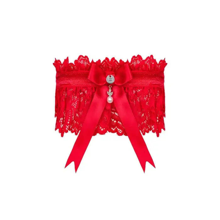 Obsessive Amor Cherris Garter Belt – Red