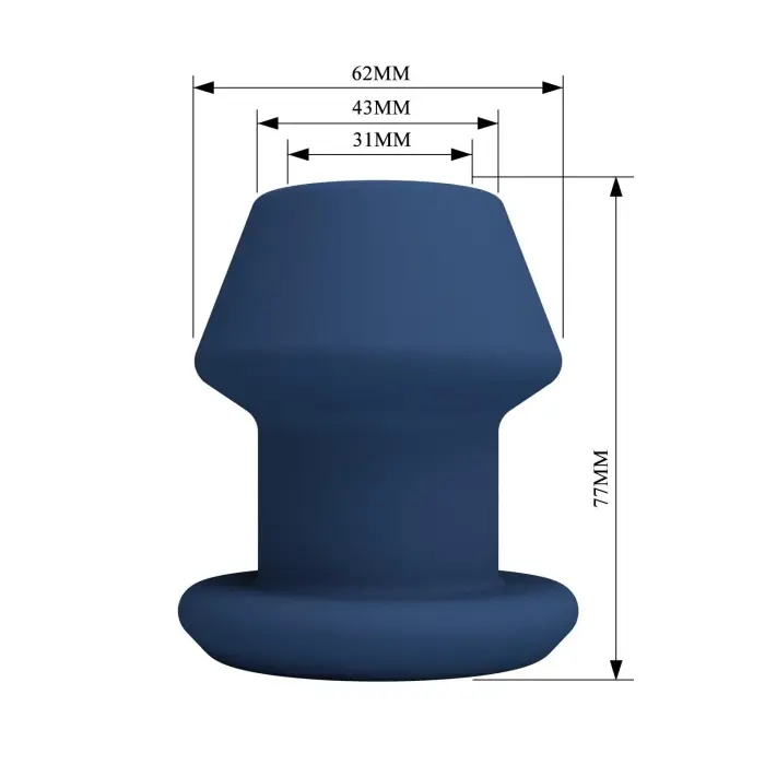 Mr. Play Jack analinis kištukas – S – Mėlynas Photo