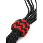 Genuine Leather Roses Whip – Black — Photo 5