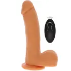 Naked judantis dildo – 19.5 cm (7.7″) – kūno spalva — Nuotrauka 1