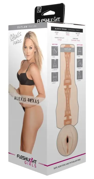Alexis Texas Outlaw Masturbator – 25 cm – Skin