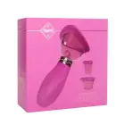 Shots Delightful Rechargeable Intimate Pump Set – Pink — Photo 2