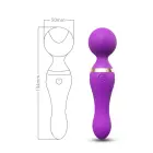 Freeza wand masāžas vibrators – 19.4 cm (7.6″) – violets — Foto 3
