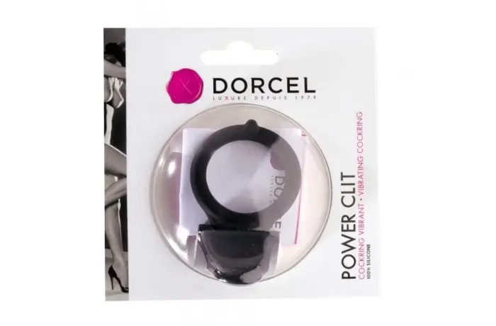 Marc Dorcel Power Clit vibrējošs dzimumlocekļa gredzens – melns Foto 2