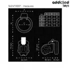 ADDICTED TOYS Locked Silent Keep система целомудрия 7.5 cm черный комплект — Фото 5