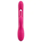 Sweet Smile Triple Vibe Vibrator with Flicking Tongue – 24.4 cm (9.6″) – Pink — Photo 6