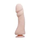 The Big Penis Reālistisks dildo ar piesūcekni – 23.5 cm (9.25″) – Miesas krāsa Foto 2