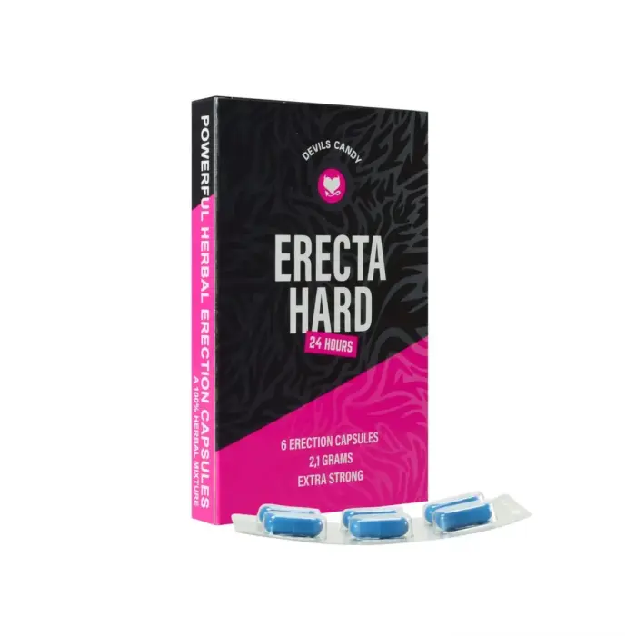Devil's Candy Erecta Hard 6 капсул – растительная пищевая добавка для мужчин