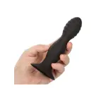 CalExotics Ribbed Anal Plug – Black — Photo 7
