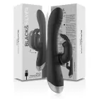 BLACK&SILVER Adam Dual Motor Vibrator – Black — Photo 9