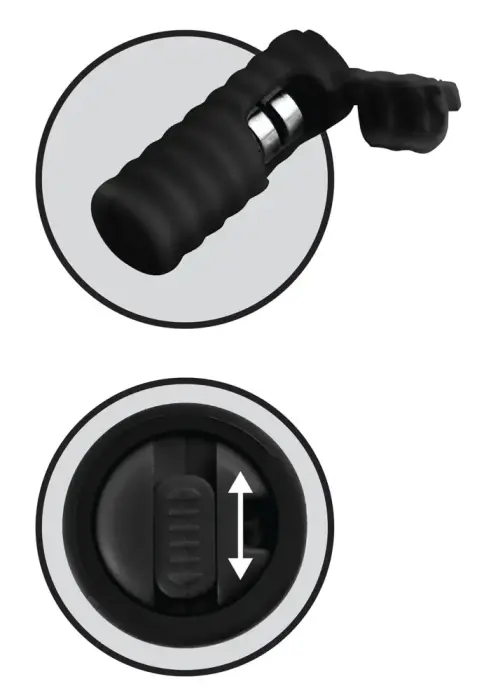 FFSLE vibrējošas silikona krūšu galu cilpas – rozā Foto 4