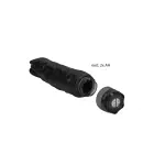 Реалистичный многоскоростной вибратор – 18 cm (7″) – черный — Фото 4