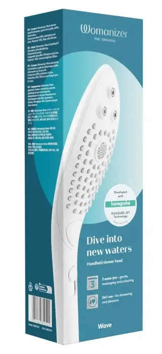 Womanizer Wave душевая лейка для удовольствия – белая