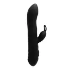 Twister triušio vibratorius – 23 cm (9″) – juodas — Nuotrauka 3