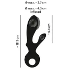 Eternal надувной кролик-вибратор – 18.3 см (7.2″) – розовый Фото num