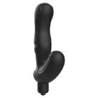 Addicted Toys P-Spot – vibrējošs silikona prostatas stimulators – melns – 8 cm — Foto 3