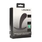 LEVELZ Plug S Black – Rechargeable Vibrating Silicone Anal Plug — Photo 1