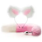 LoveSecret Fox Set 02 – Набор с лисьим хвостом и ушками – 20 см – Pink Фото num