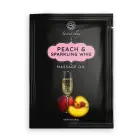 Peach & Sparkling Wine masāžas eļļa – 10 ml Foto 1
