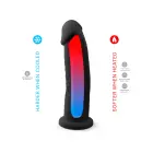Silex-D Model 2 reālistisks dildo – 23 cm (9″) – Melns — Foto 5